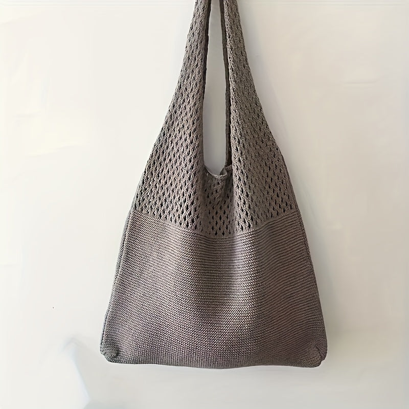 Chique Boho Gehaakte Strandtas