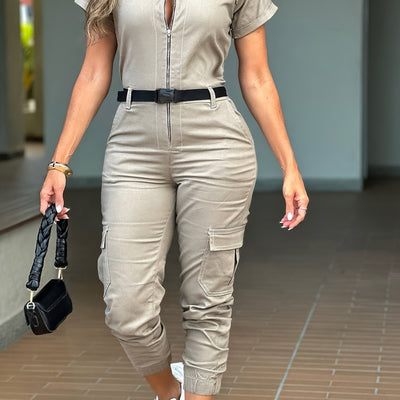 Mireille | Cargo Jumpsuit