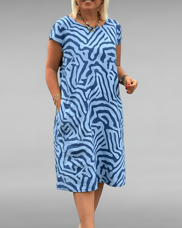 Isalie | Zomer jurk met print