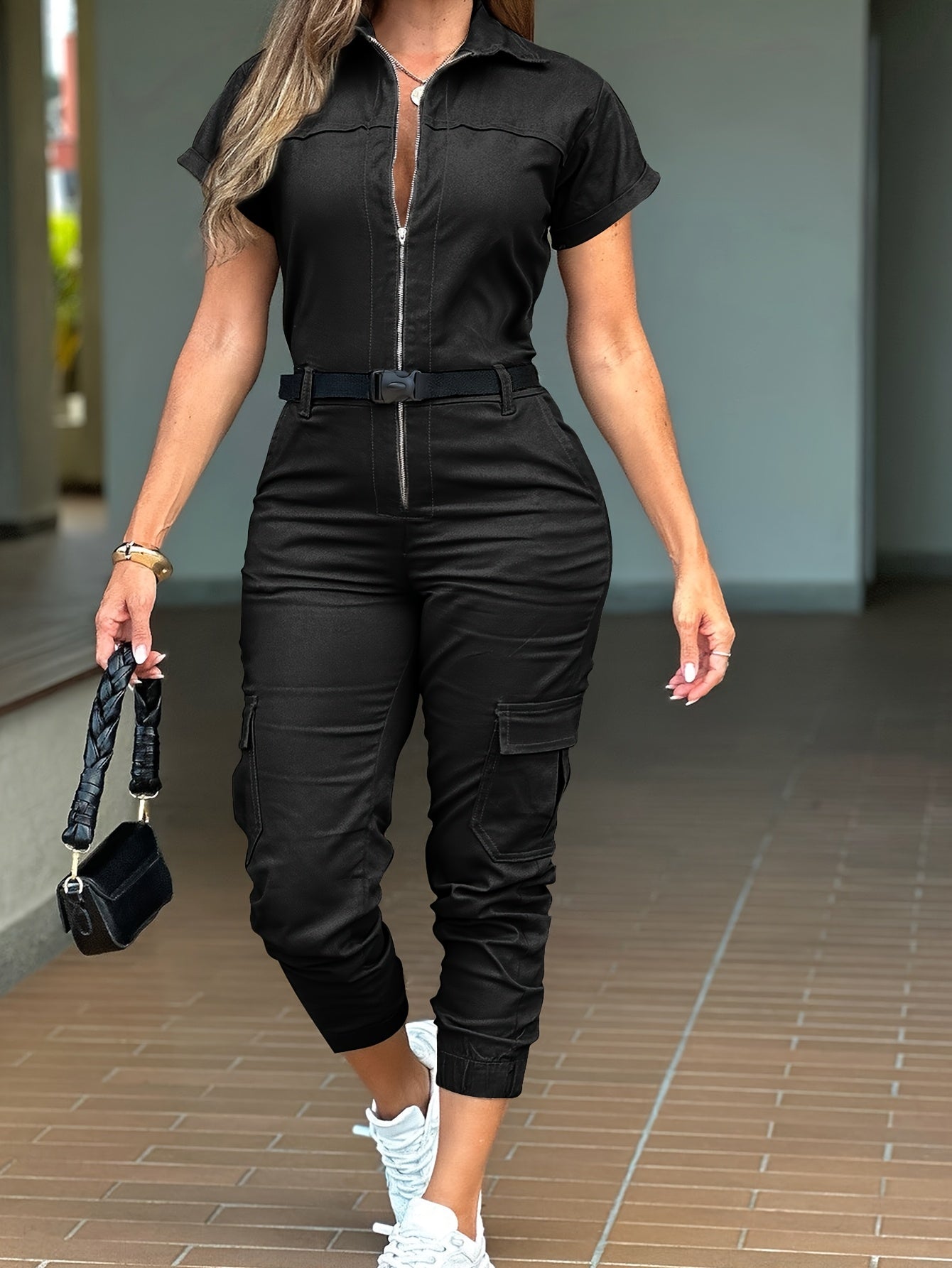 Mireille | Cargo Jumpsuit
