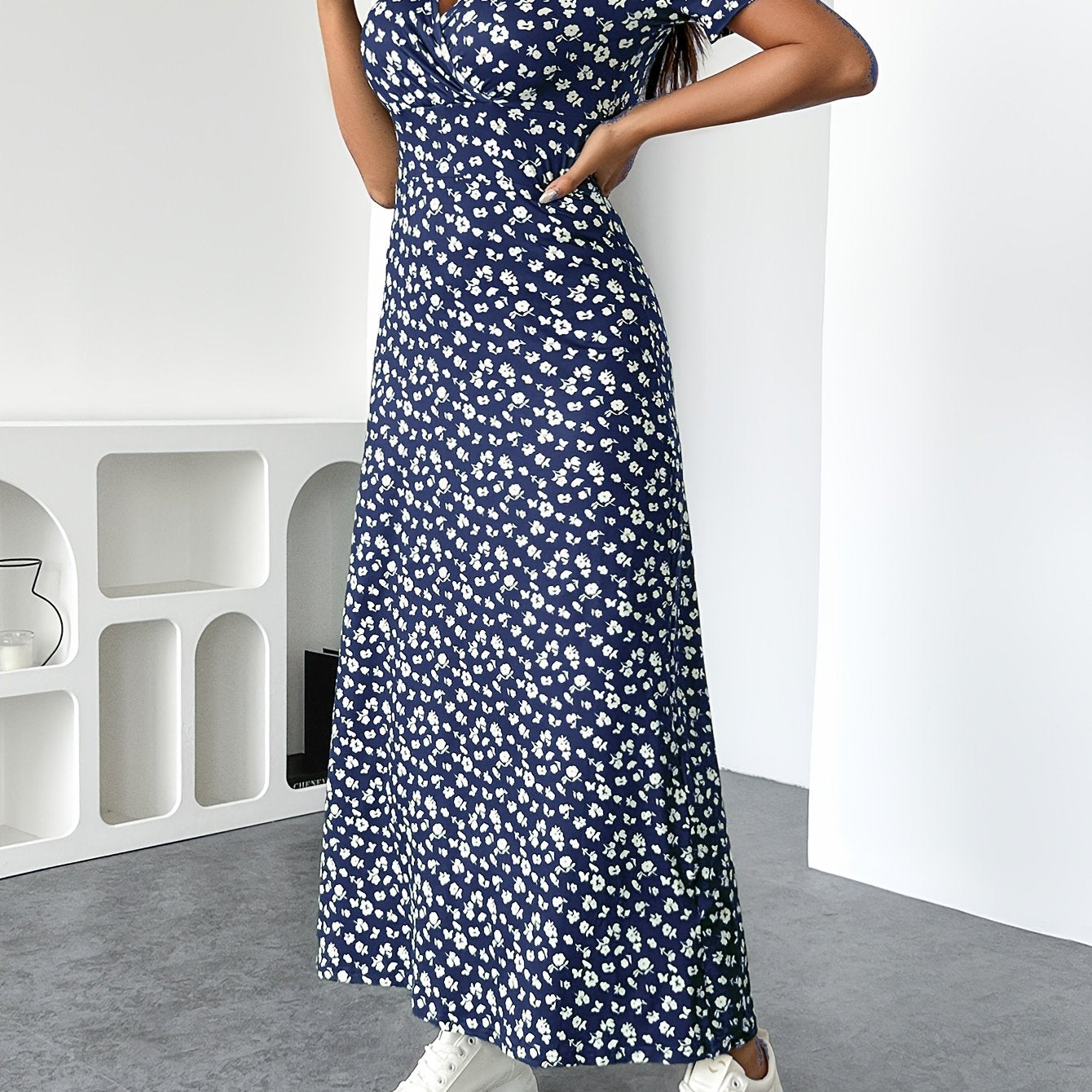 Bente | Comfort Flower Dress
