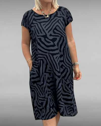 Isalie | Zomer jurk met print