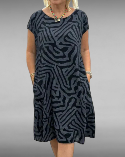 Isalie | Zomer jurk met print