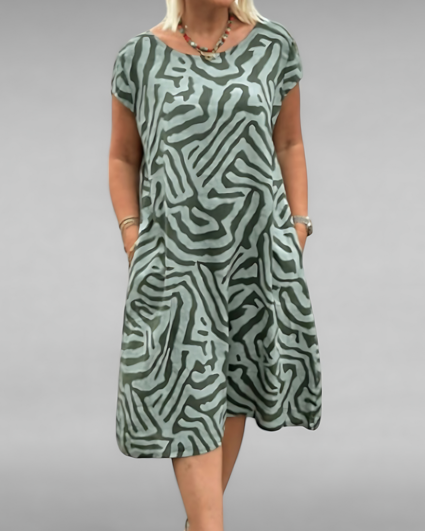 Isalie | Zomer jurk met print