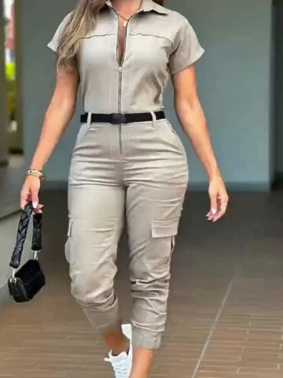 Mireille | Cargo Jumpsuit