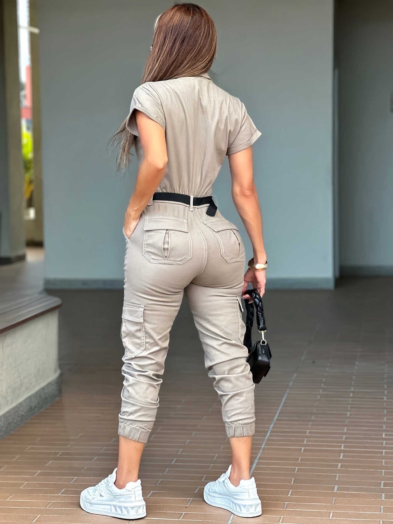 Mireille | Cargo Jumpsuit