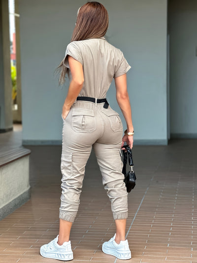 Mireille | Cargo Jumpsuit