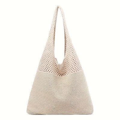 Chique Boho Gehaakte Strandtas