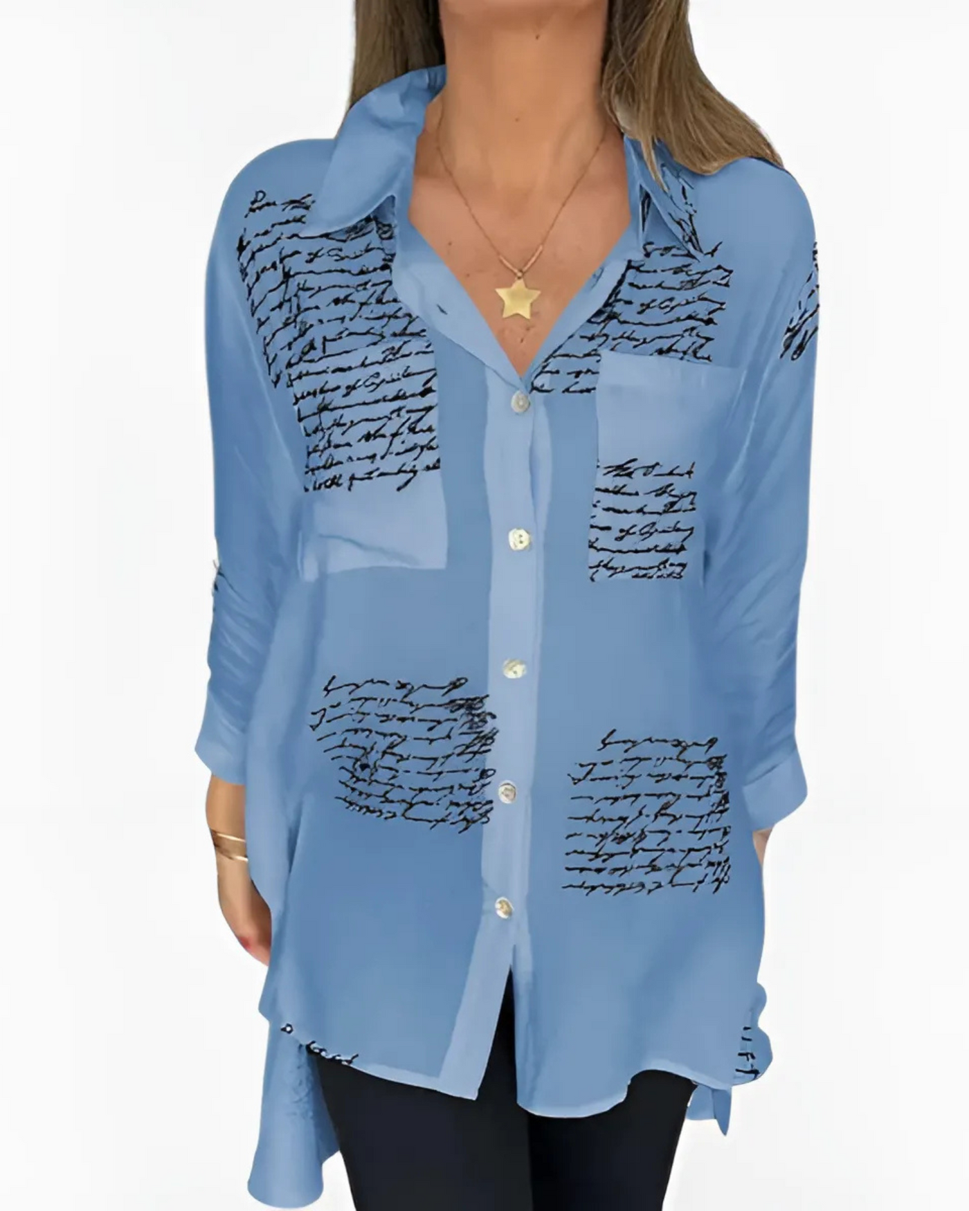 Clara | Script Blouse 1+1 Gratis!