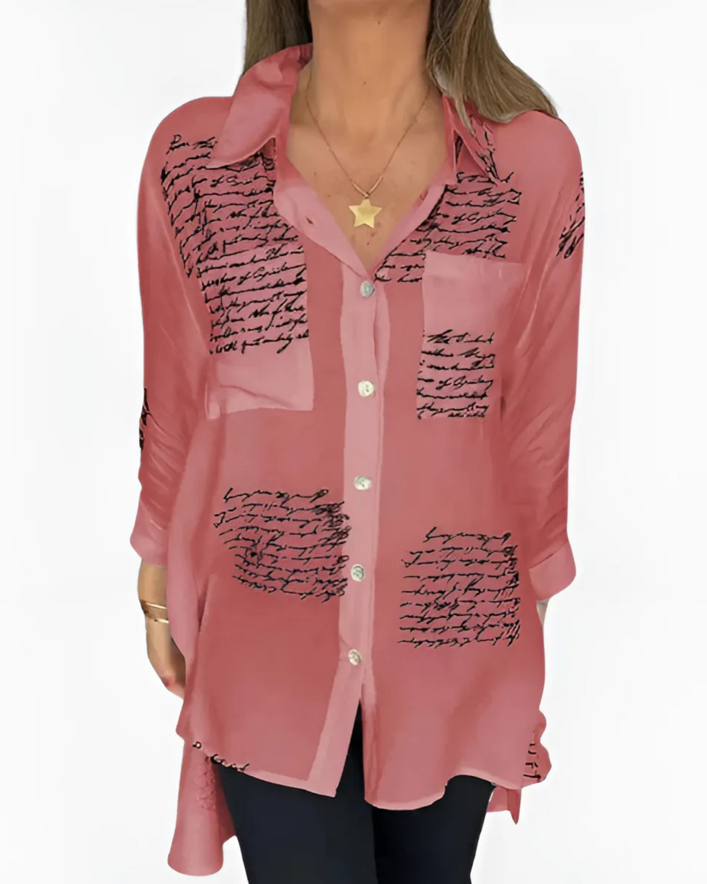 Clara | Script Blouse 1+1 Gratis!