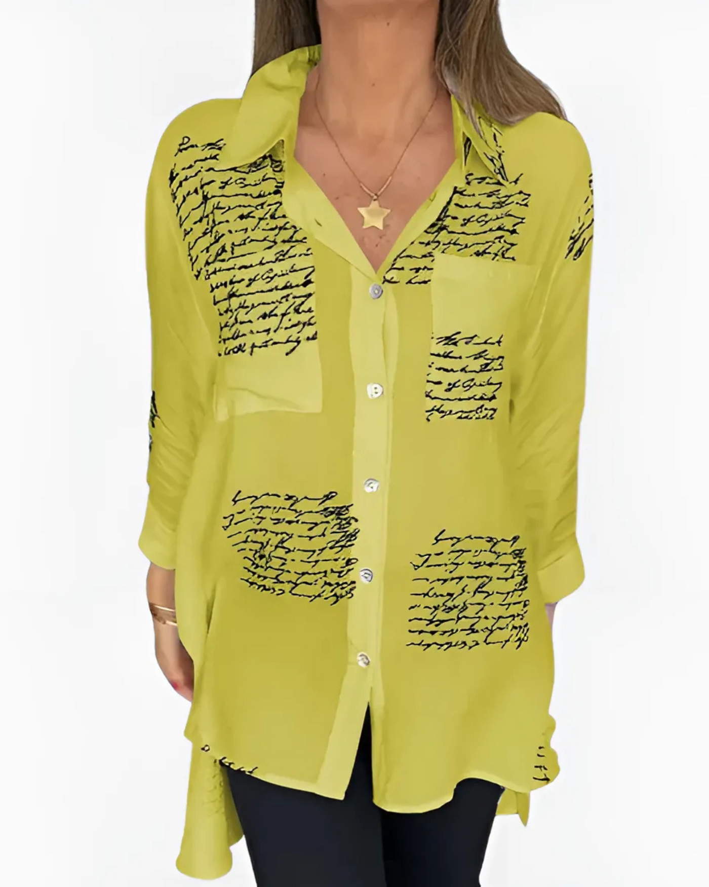 Clara | Script Blouse 1+1 Gratis!