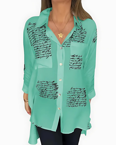 Clara | Script Blouse 1+1 Gratis!