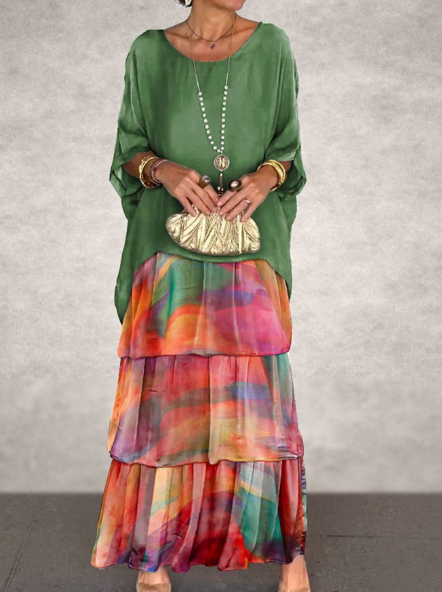 Lies | Comfortabele maxi-set