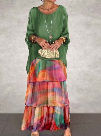 Lies | Comfortabele maxi-set