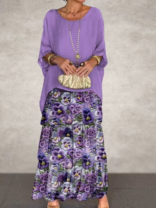 Lies | Comfortabele maxi-set