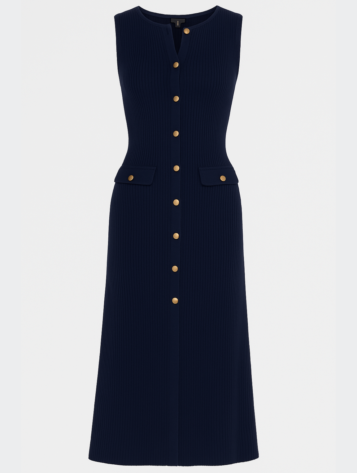 Claire | Mouwloze Midi Jurk