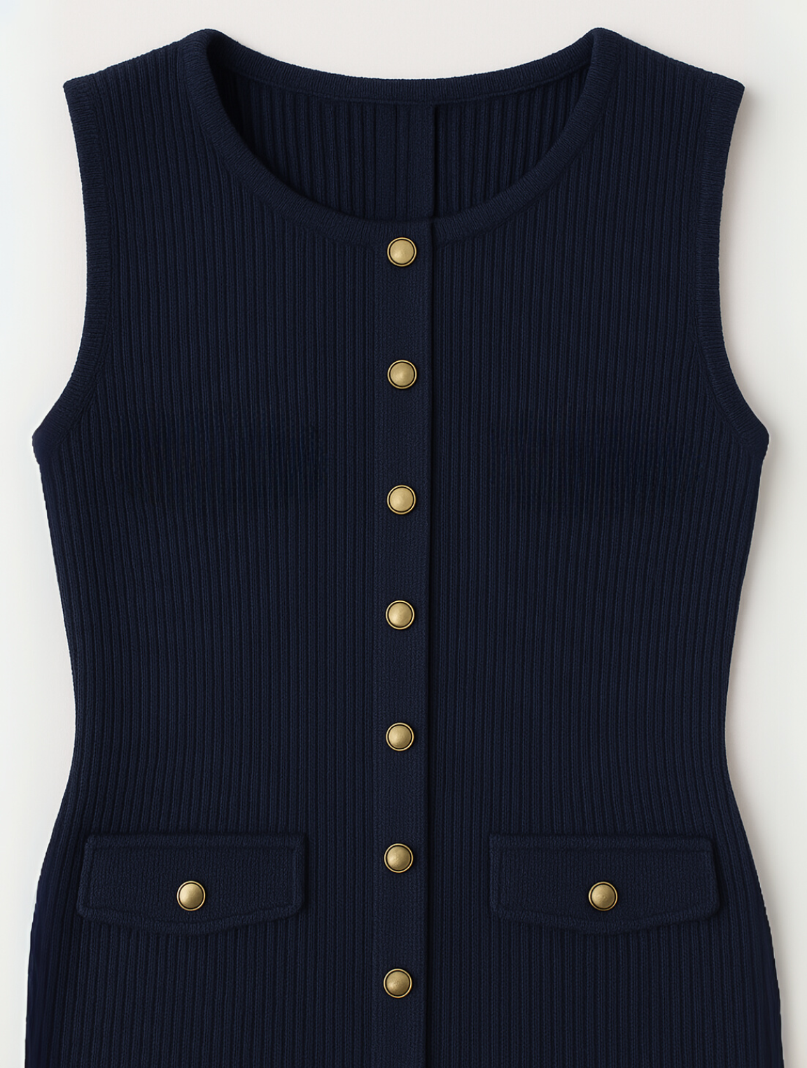 Claire | Mouwloze Midi Jurk