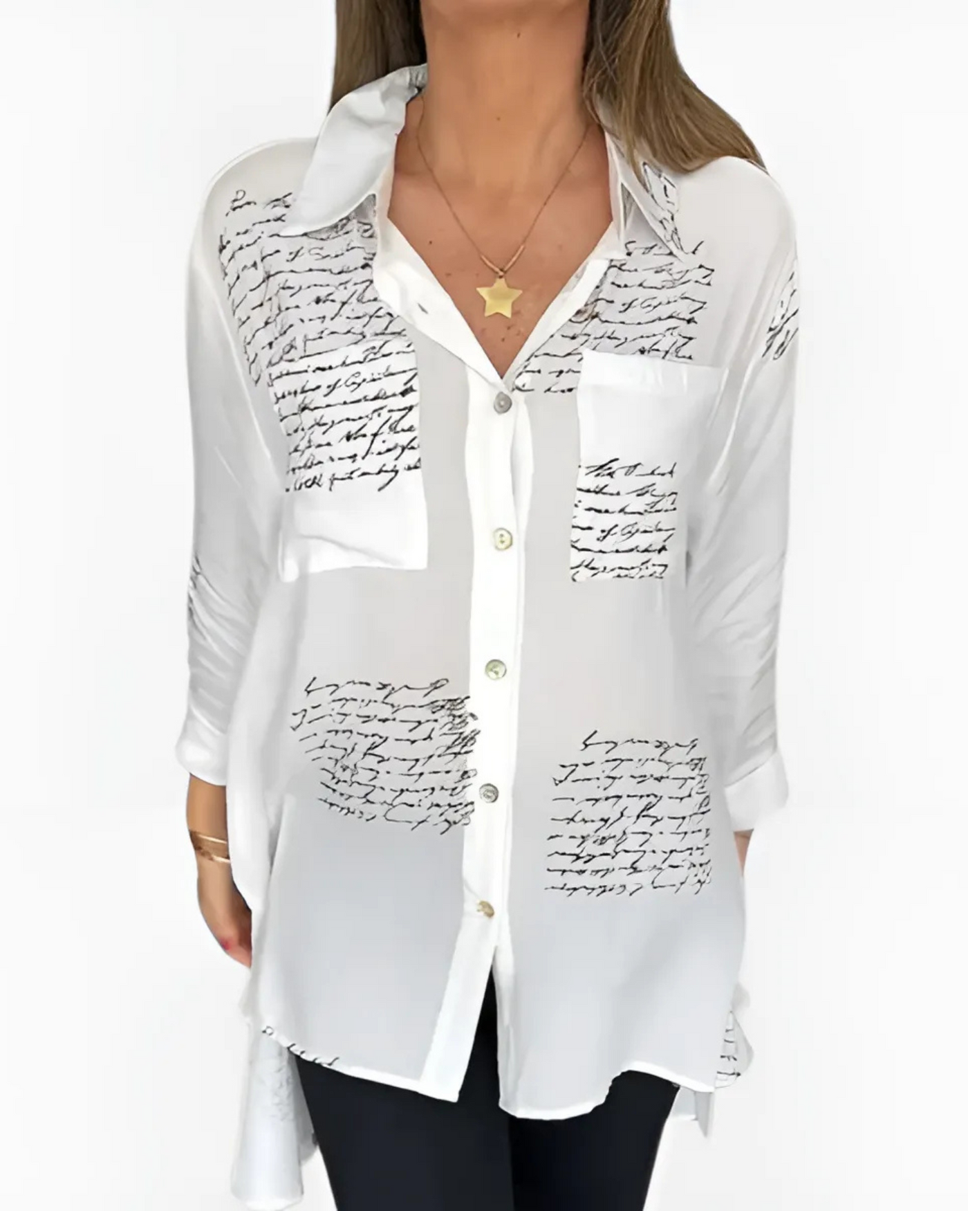 Clara | Script Blouse 1+1 Gratis!