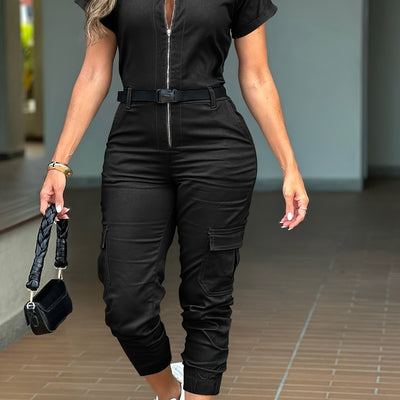 Mireille | Cargo Jumpsuit