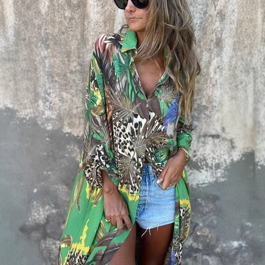 Mila | Maxi Blouse Jurk