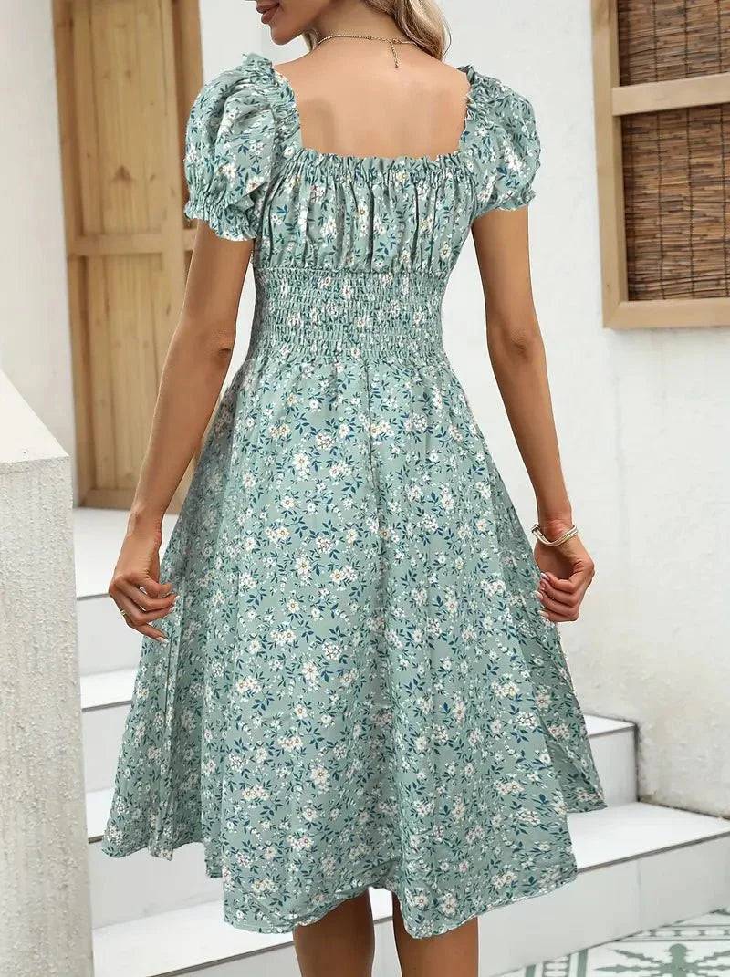 Elodie | Zomerse Smockjurk